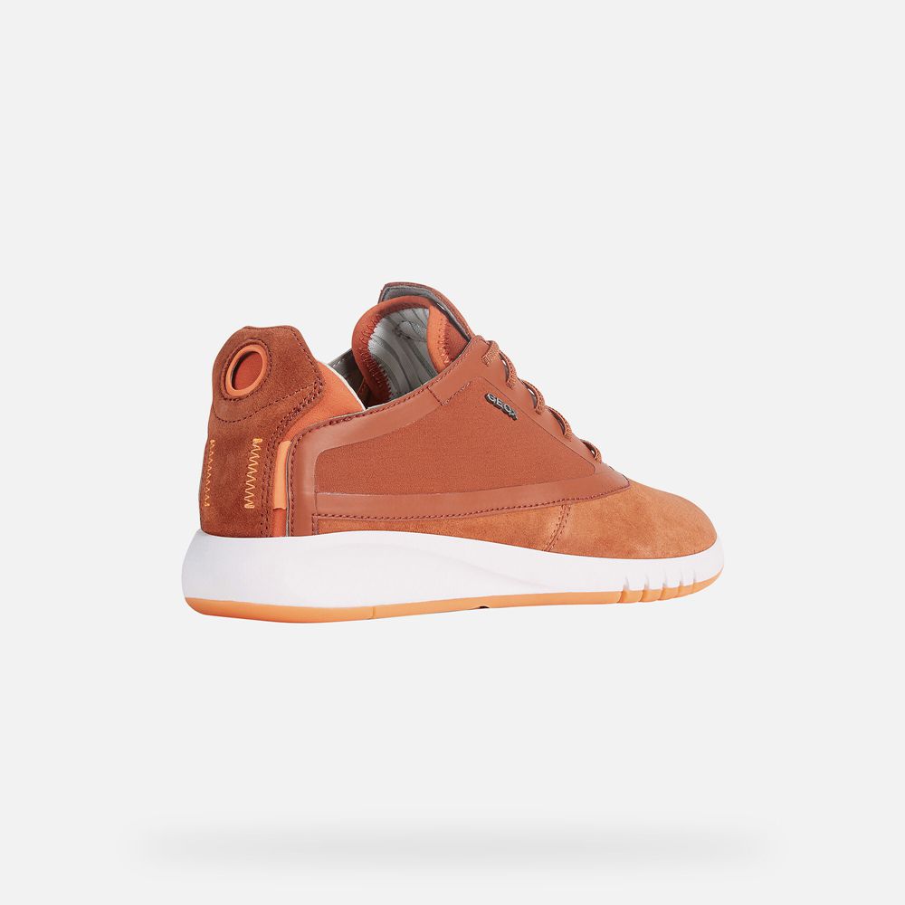 Tenis Geox Homem Laranja - Aerantis - OYWKB0459